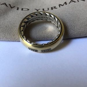 David Yurman 18k Gold Ring Sz 9